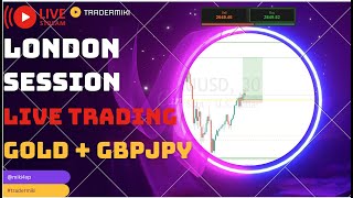 GOLD + GBPJPY Forex Trading Live -  Fri 11th October -GBP GDP + USD PPI