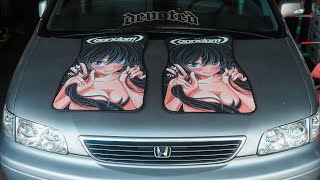 RARE ANIME UNIVERSAL CAR MATS!