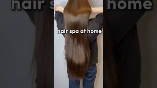 hair spa at home #diy #homeremedies #longhair #hack #haircare #shorts #dailyvlog