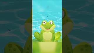 Five Frog Song V2 | Learning Through Music | Nursery Rhyme | Learn To Count