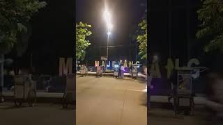 SUASANA MALAM DI TAMAN KOTA MAJENANG CILACAP #short