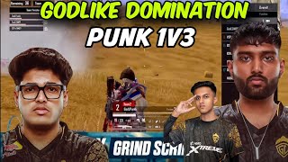 🇮🇳Team Godl domination🚨punk 1v3🔥#jonathan #godlike #punk #bgmi #pubg