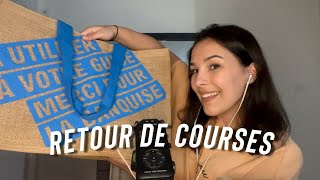 ASMR : Haul achats / Retour de courses