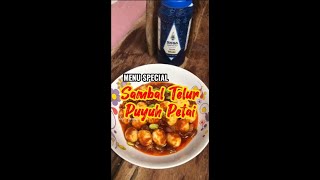 Menu Special: Sambal Telur Puyuh Petai