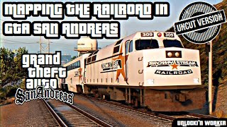 MAPPING THE RAILROAD IN THE MAP OF GTA SAN ANDREAS | FREIGHT MISSION FAILS | GTA SA MOBILE