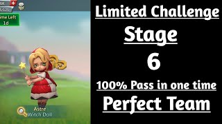 Lords mobile witch doll limited challenge stage 6|Limited Challenge dark disaster stage 6