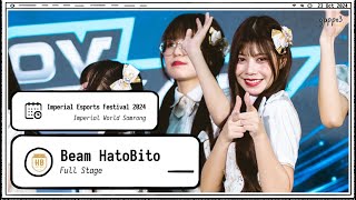 241023 Beam HatoBito - Full Stage - Imperial Esports Festival 2024 Imperial World Samrong 4k Fancam