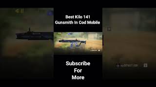 No Recoil+Fast Ads Kilo 141 Gunsmith In Cod Mobile Season 7