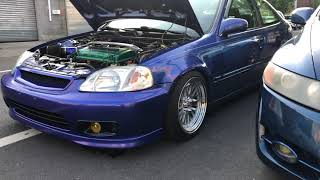 This is a 1999 Honda Civic Si How Dare You! | B16 ek