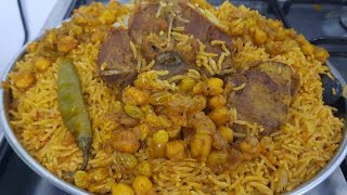 Meat kabsa easy and delicious/ hilib qadadii jumcaha macaaneed