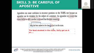 Strategi Mengerjakan Soal TOEFL (Structure Skill 3-4-5)