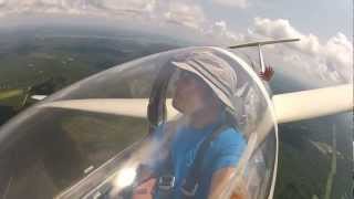 First Glider Flight Grob 103