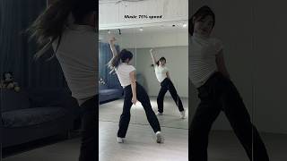 전소미 JEON SOMI - Fast Forward Dance Tutorial Mirrored 0.75x Speed #somi #fastforward