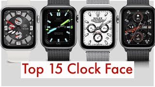 Top 15 Clock Face For Apple Watch Beautiful | Clockology #4