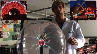 The plasma globe and your hands