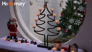 Homemory LED Tea Light with Remote | Christmas Table Decoration | Christmas Home Decor Ideas