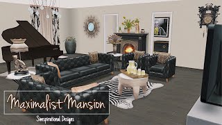 MAXIMALIST MANSION | The Sims Freeplay | Architect Homes Renovation |  Simspirational Designs