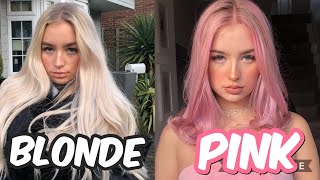 DYING MY HAIR BLONDE TO PINK! again !!!