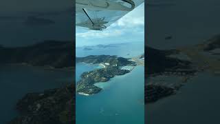 Flying over the Whitsundays from Airlie Beach, Queensland