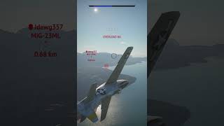 P-51 vs MIG-23🫡 #warthunder #warthundergameplay #warthundermemes #gaming #gamingshorts #fyp #gaijin