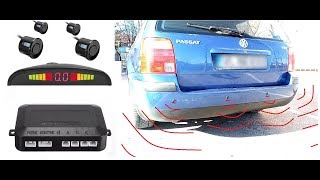 Parking Sensor System Under $12 / How to Install Rear Parking Sensor