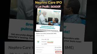 Nephro Care India IP0| Nephro Care IndiaLimited IPO | GMP | Review | Analysis