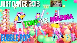 🌟 Just Dance 2018 Challenge: Bubble Pop! - HyunA | Marina vs Tony 🌟