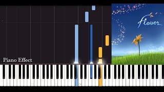 Flower - Lazy Daydream (Piano Tutorial Synthesia)