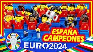 ESPAÑA CAMPEONES 🏆 EURO 2024 Spain Winners in Lego