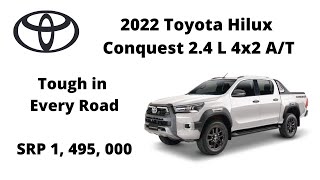 2022 Toyota Hilux Conquest 2.4 L AT/MT