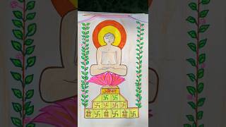 Jain dhram painting drawing ideasjain related videos jain status video