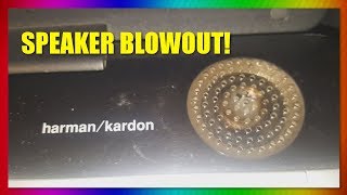 Harman Kardon Laptop Speaker Blowout (Short)