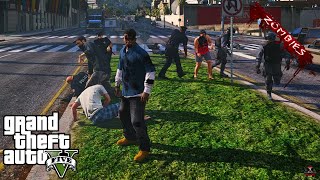 GTA 5 - FRANKLIN Becomes A ZOMBIE EP 12 | GTA 5 MODS