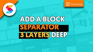 Apply 3 Layers of Separators to your sections with Stackable for WordPress Gutenberg