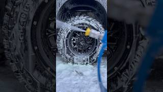 Satisfying Foam Cannon Rinse #cardetailing #asmr