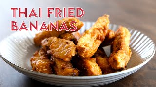 Thai Fried Bananas Authentic Thai Recipe | Menu to Kitchen