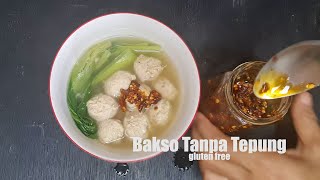 Resep Bakso Tanpa Tepung, Tanpa Telur super simple || gluten free