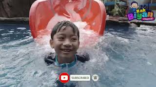 Berenang di Splash Waterpark Royal Safari Garden