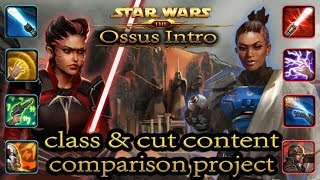 Jedi Under Siege: INTRO class & cut content