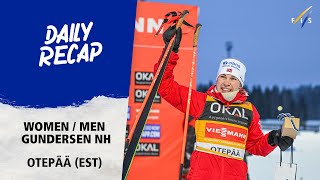 Riiber and Hagen come up victorious in Day 2 at Otepää | FIS Nordic Combined World Cup 23-24