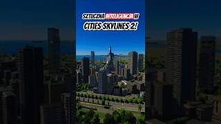 Sztuczna inteligencja w Cities: Skylines 2! #shorts