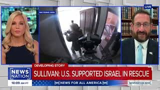 Former MK Dov Lipman on NewsNation about Israeli mission to recuse hostages