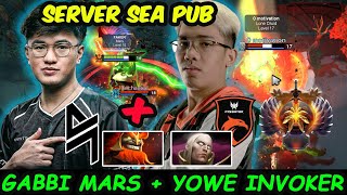 Blacklist.Gabbi Mars OFFLANE Feat Yowe INVOKER Destroy Server SEA RANKED Dota 2