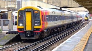 Trains at Woking - 10/03/23