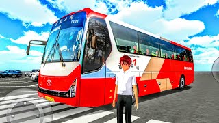 Hyundai Universe KUMHO Bus Drive City Road - 3d Driving Class Simulation - Android Gameplays part 11