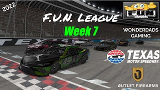 WonderDads Gaming: iRacing 2022 F.U.N. League Week 7 at TEXAS