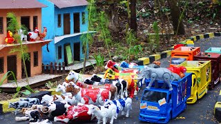 Diy tractor making asphalt road new technology | diy mini construction machine | @SunFarming