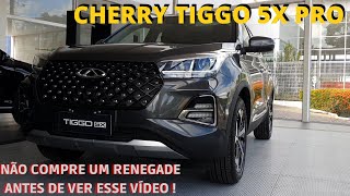 AVALIAÇÃO CAOA Cherry Tiggo 5x Pro - NÃO COMPRE RENEGADE LONGITUDE ANTES DE VER ESSE CARRO