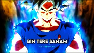 Son Goku 🔥 Attitude X Bin Tere Sanam 💙 Viral BGM #shorts #ytshorts #dbs #trending