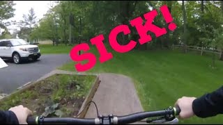 SICK MTB OBSTACLE COURSE!!! Gopro chest cam